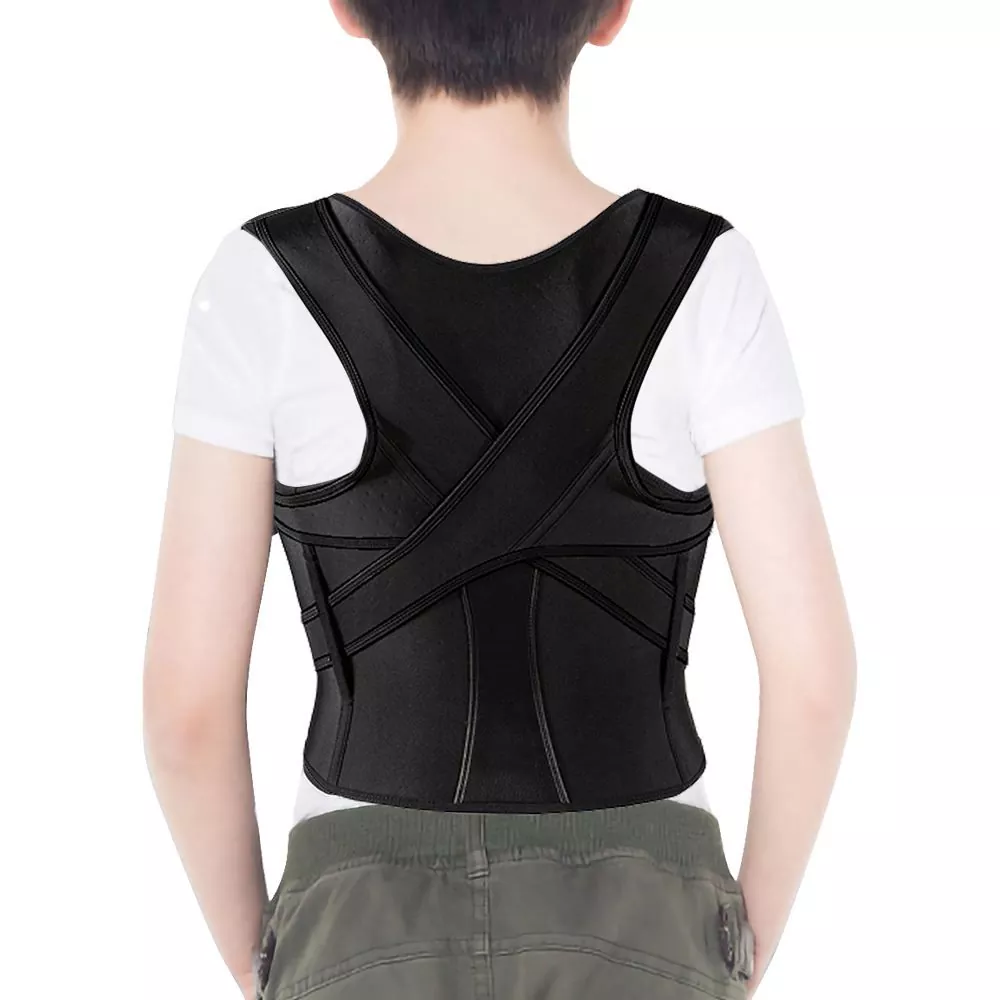 Adjustable Lumbar Balik pananggeuy Postur Corrector