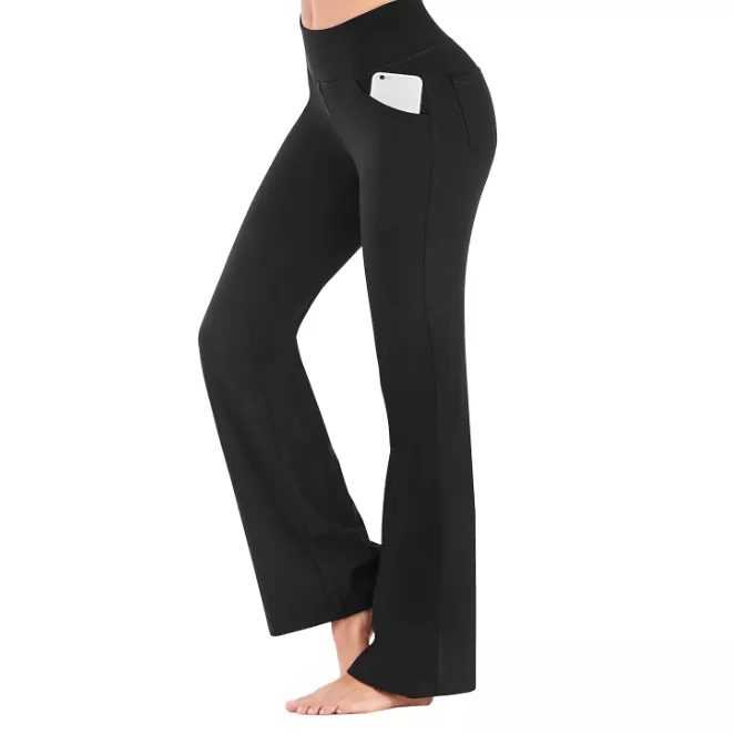 Calana Yoga Lemes High Waisted awéwé